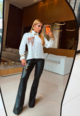 CAMISA FELINE BLANCA